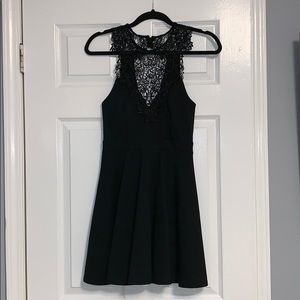 Fit and Flare Black Dress